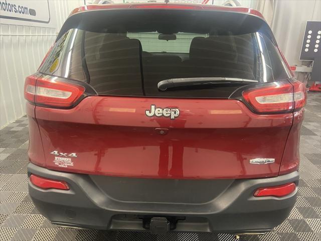 used 2017 Jeep Cherokee car, priced at $16,000