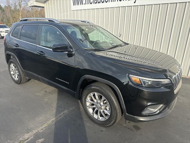 used 2021 Jeep Cherokee car, priced at $27,000