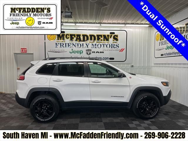 used 2019 Jeep Cherokee car, priced at $21,000