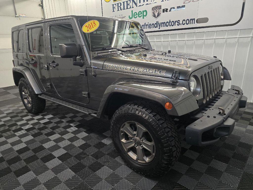 used 2018 Jeep Wrangler JK Unlimited car, priced at $21,991