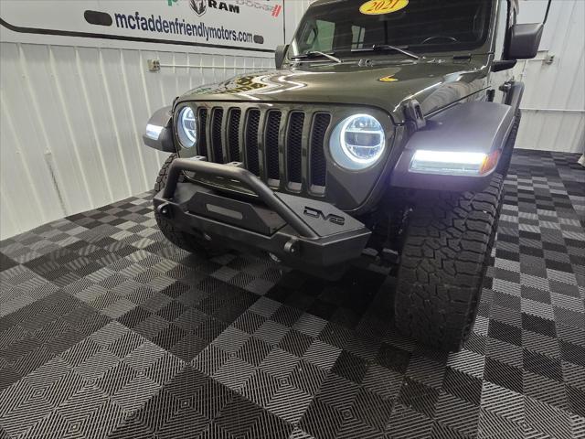 used 2021 Jeep Wrangler Unlimited car, priced at $29,991
