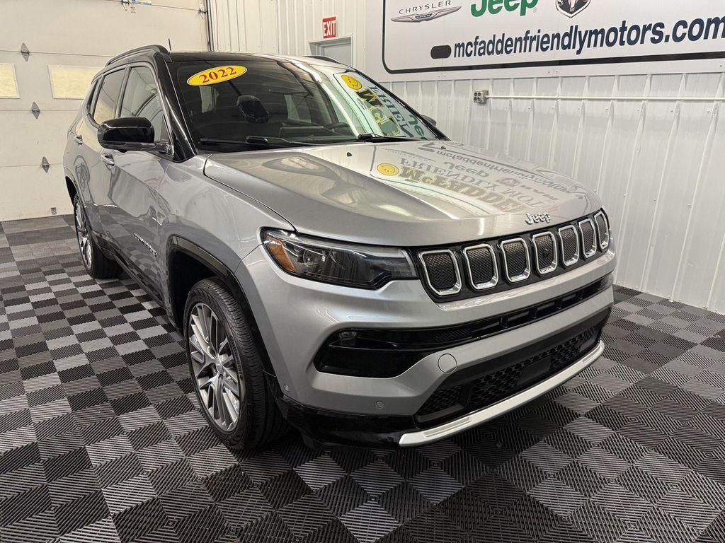 used 2022 Jeep Compass car, priced at $25,491