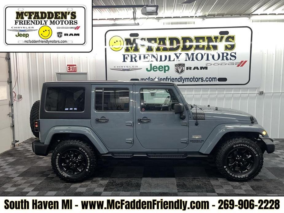 used 2014 Jeep Wrangler Unlimited car, priced at $18,000