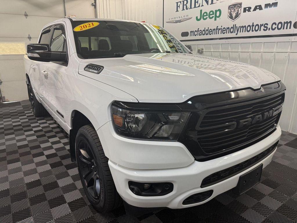 used 2021 Ram 1500 car, priced at $27,491