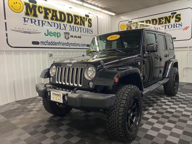 used 2016 Jeep Wrangler Unlimited car, priced at $22,000