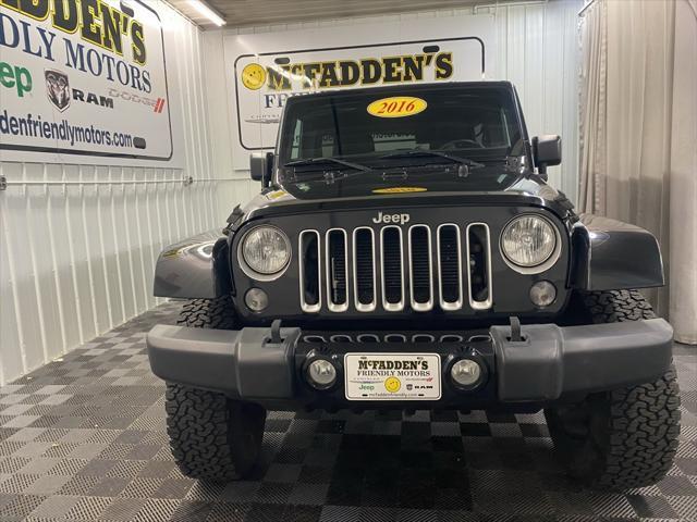 used 2016 Jeep Wrangler Unlimited car, priced at $22,000