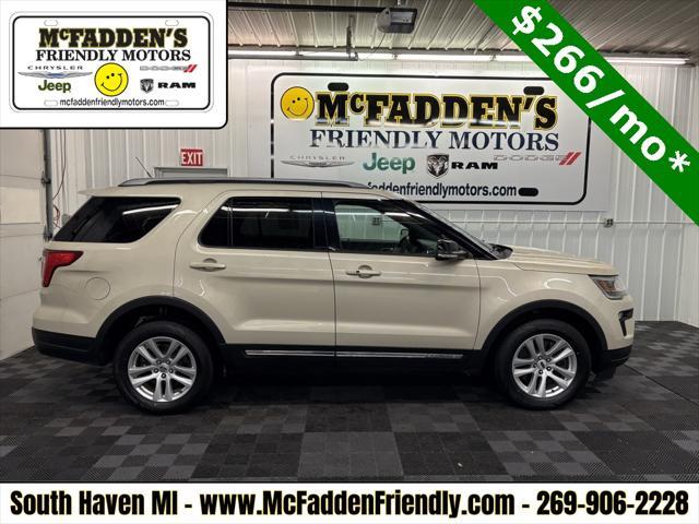 used 2018 Ford Explorer car, priced at $17,500