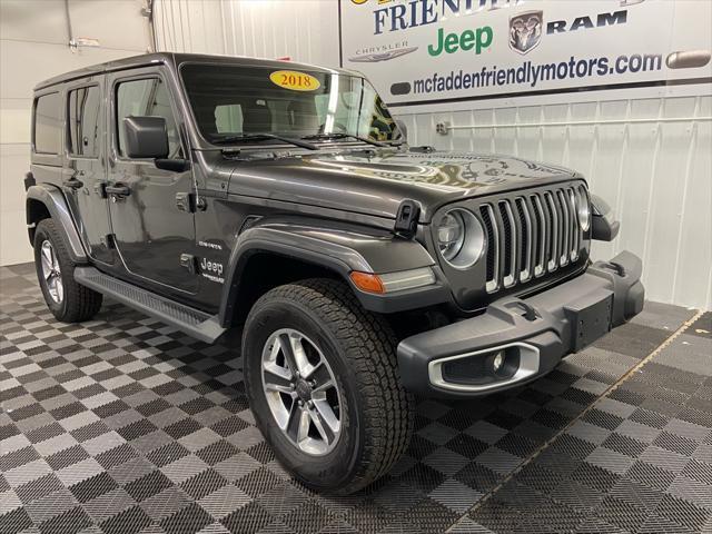 used 2018 Jeep Wrangler Unlimited car, priced at $26,000