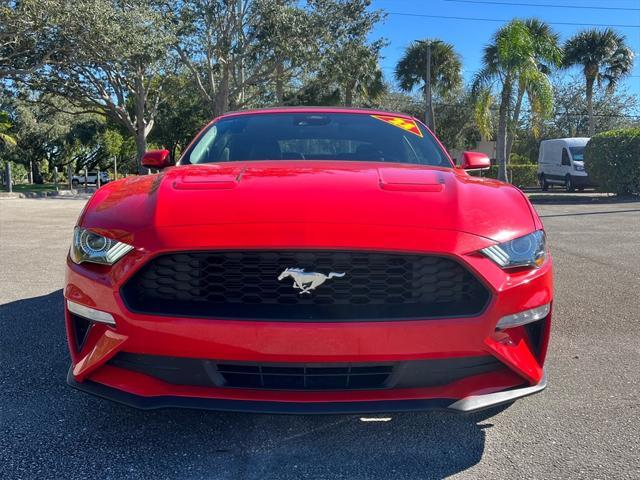 used 2022 Ford Mustang car, priced at $21,302