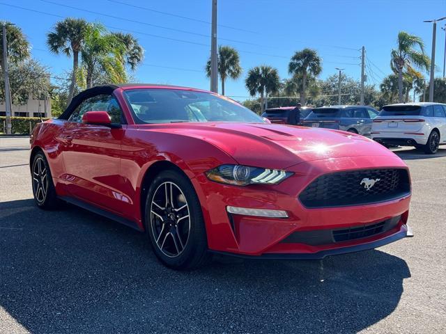 used 2022 Ford Mustang car, priced at $21,302