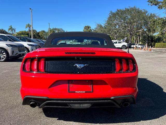 used 2022 Ford Mustang car, priced at $21,302