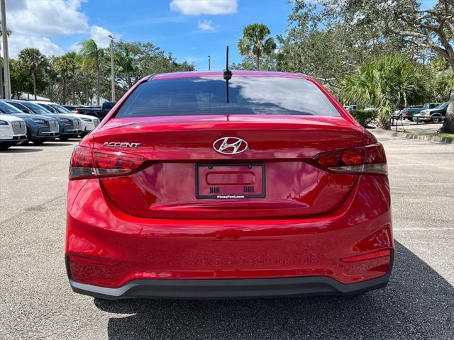 used 2022 Hyundai Accent car, priced at $13,198