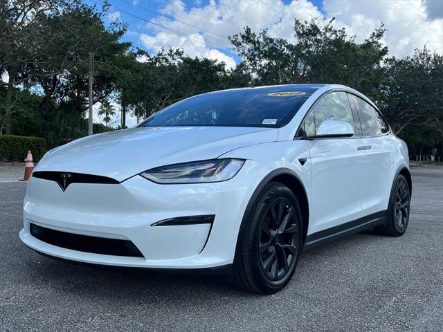 used 2022 Tesla Model X car, priced at $61,000