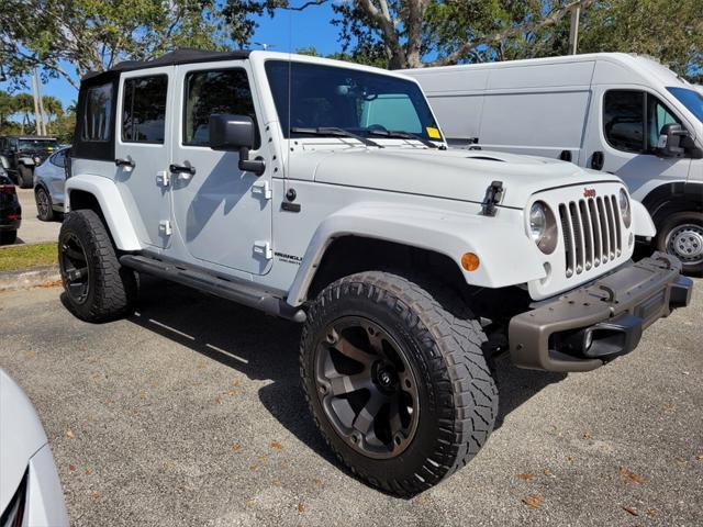 used 2016 Jeep Wrangler Unlimited car, priced at $16,590