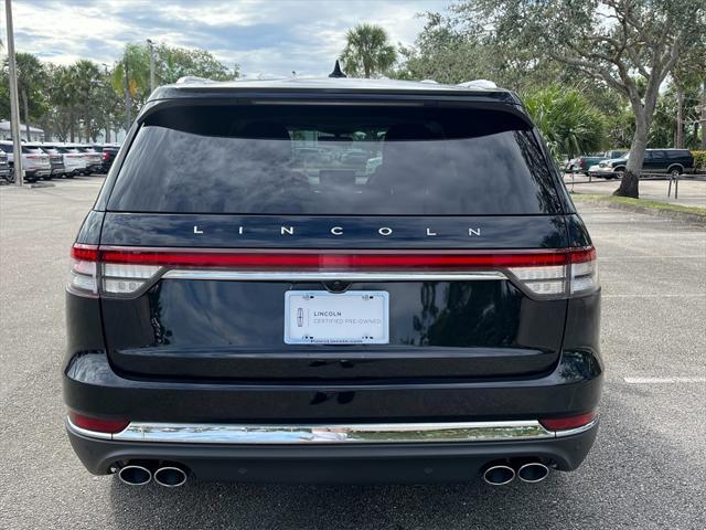 used 2022 Lincoln Aviator car, priced at $40,995