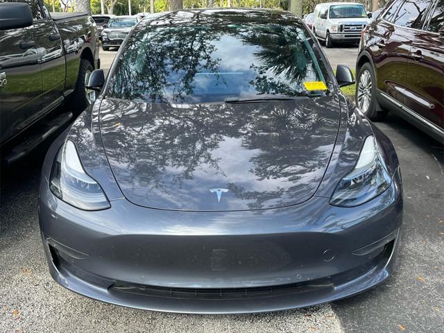 used 2022 Tesla Model 3 car, priced at $25,490