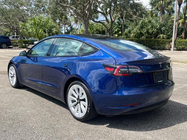 used 2021 Tesla Model 3 car, priced at $22,415