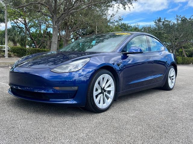 used 2021 Tesla Model 3 car, priced at $22,415