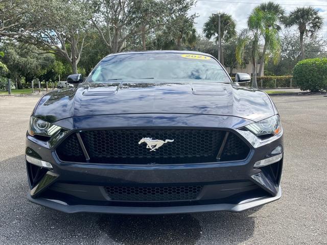 used 2021 Ford Mustang car, priced at $35,290