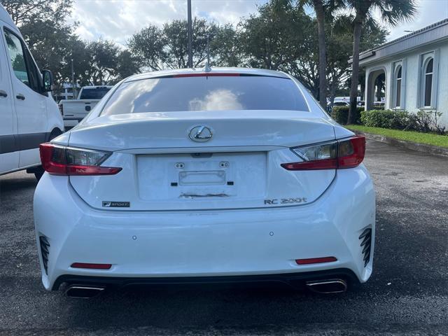 used 2017 Lexus RC 200t car, priced at $26,784