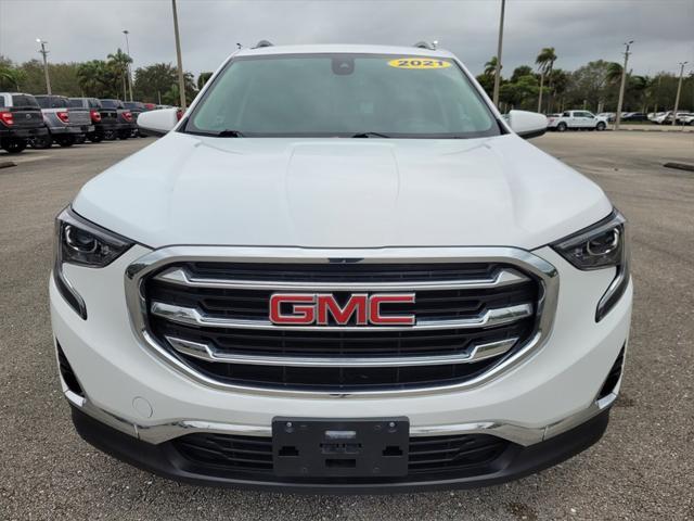 used 2021 GMC Terrain car, priced at $21,341