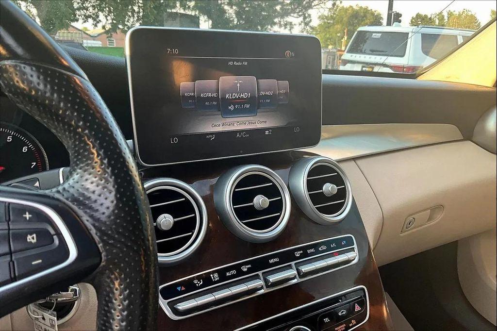 used 2016 Mercedes-Benz C-Class car, priced at $17,998