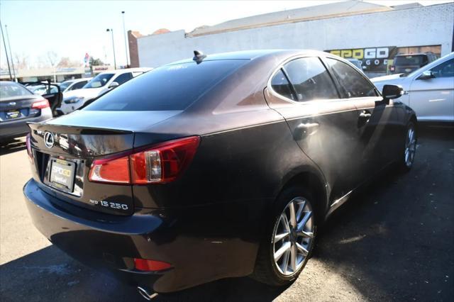 used 2012 Lexus IS 250 car, priced at $12,495