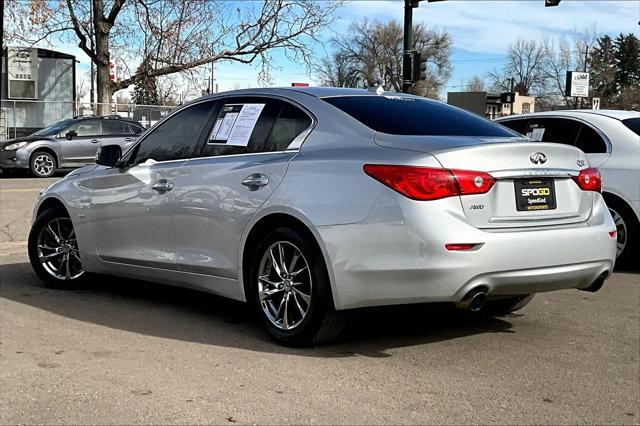 used 2017 INFINITI Q50 car, priced at $18,495