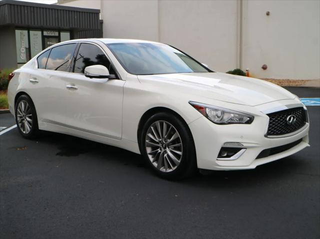 used 2018 INFINITI Q50 car, priced at $16,495