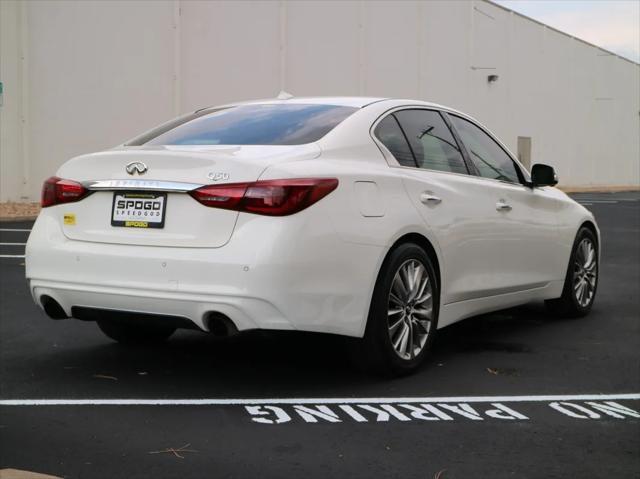 used 2018 INFINITI Q50 car, priced at $16,495