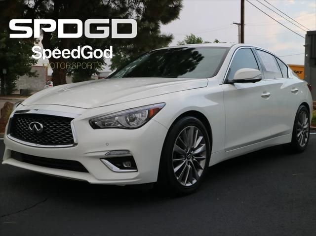 used 2018 INFINITI Q50 car, priced at $16,495