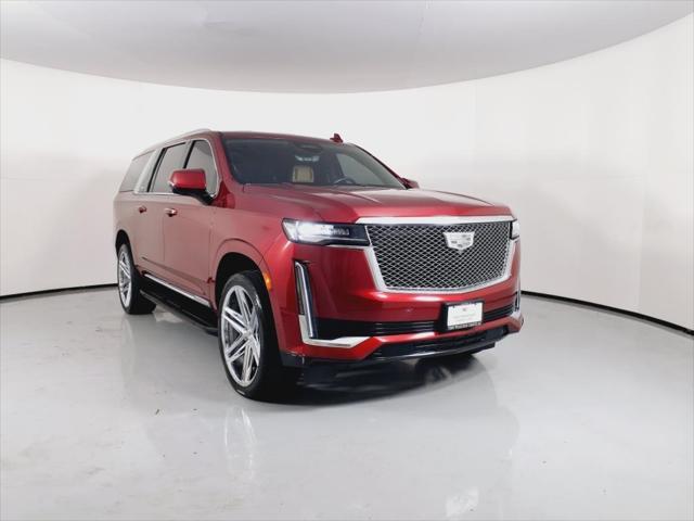 used 2023 Cadillac Escalade ESV car, priced at $75,991