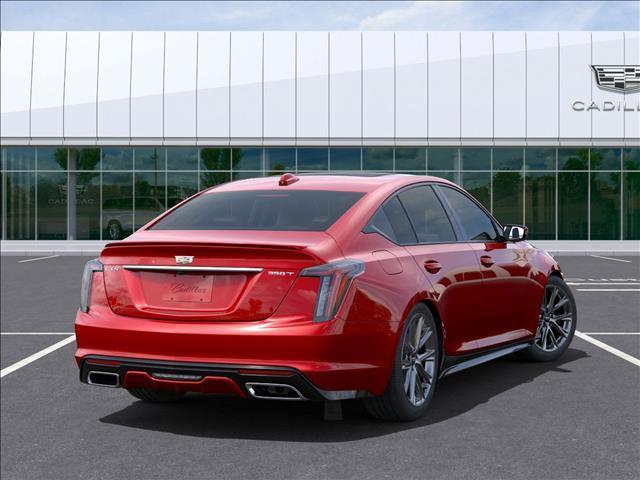 new 2025 Cadillac CT5 car, priced at $54,215