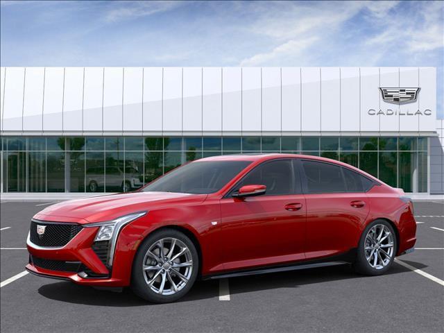 new 2025 Cadillac CT5 car, priced at $50,215