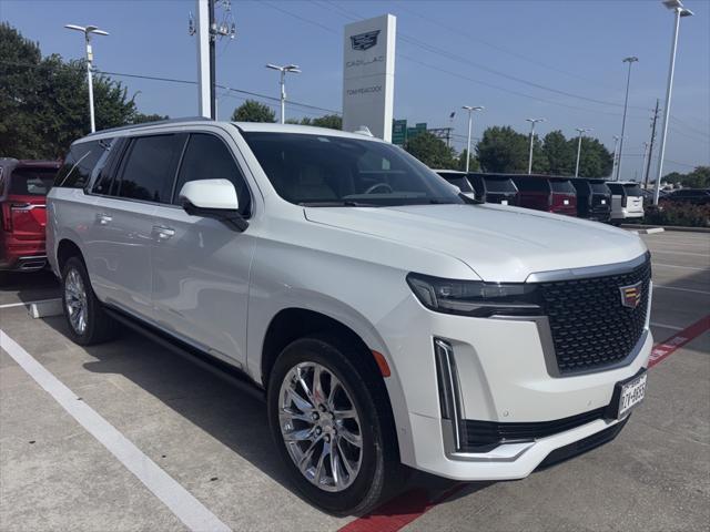used 2021 Cadillac Escalade ESV car, priced at $65,279