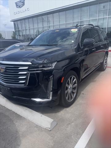 used 2021 Cadillac Escalade ESV car, priced at $69,971