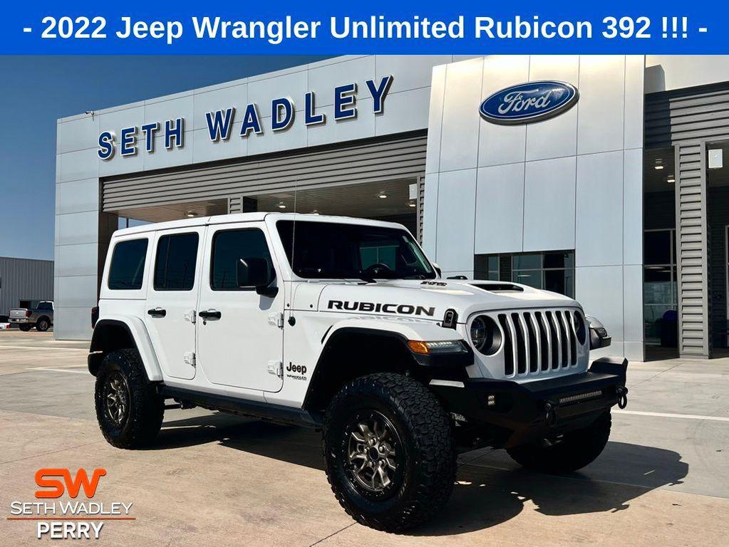 used 2022 Jeep Wrangler Unlimited car, priced at $60,989