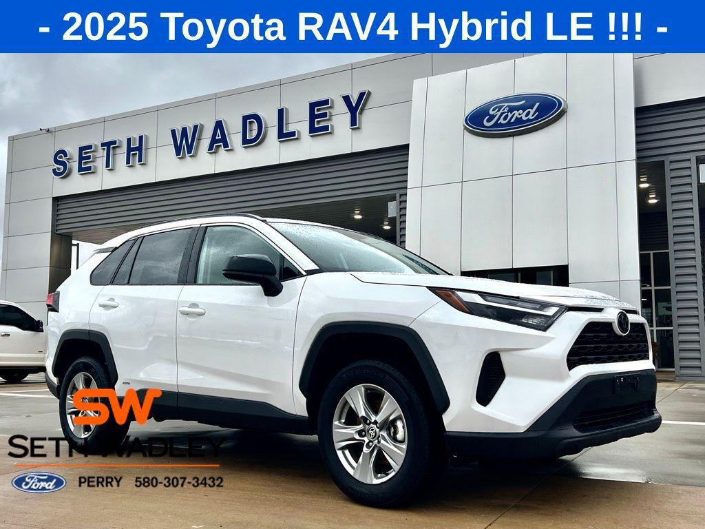 used 2025 Toyota RAV4 Hybrid car, priced at $33,370