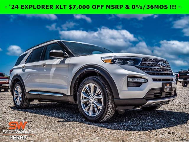 new 2024 Ford Explorer car, priced at $40,870