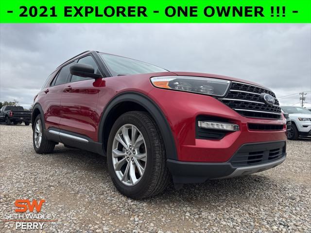 used 2021 Ford Explorer car, priced at $27,988