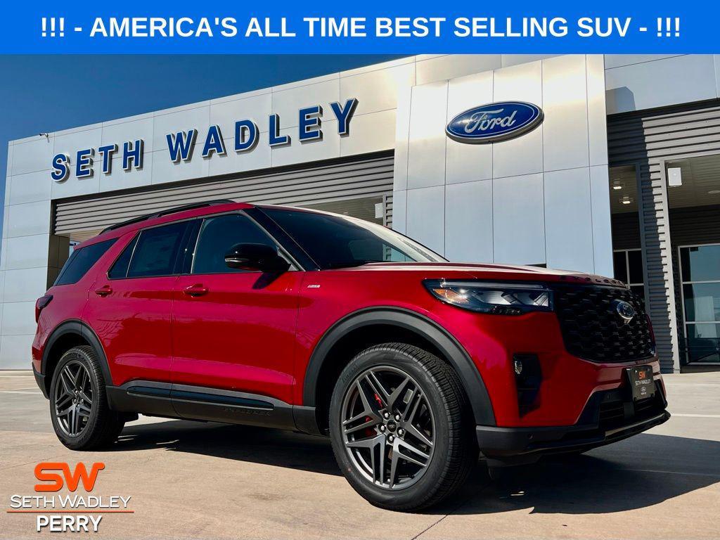 new 2025 Ford Explorer car, priced at $51,577