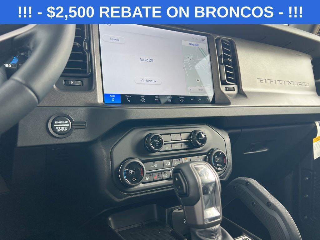 new 2025 Ford Bronco car, priced at $58,190