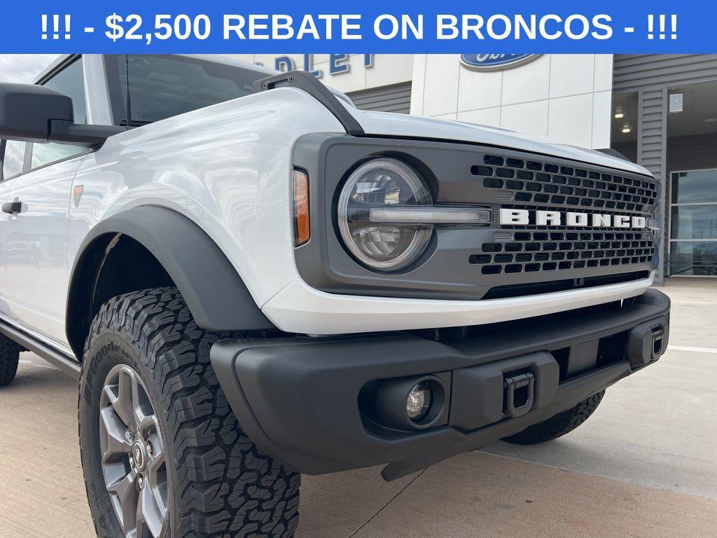 new 2025 Ford Bronco car, priced at $58,190