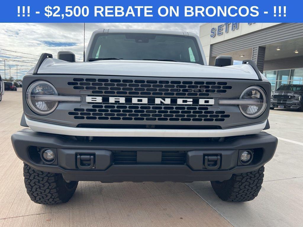 new 2025 Ford Bronco car, priced at $58,190