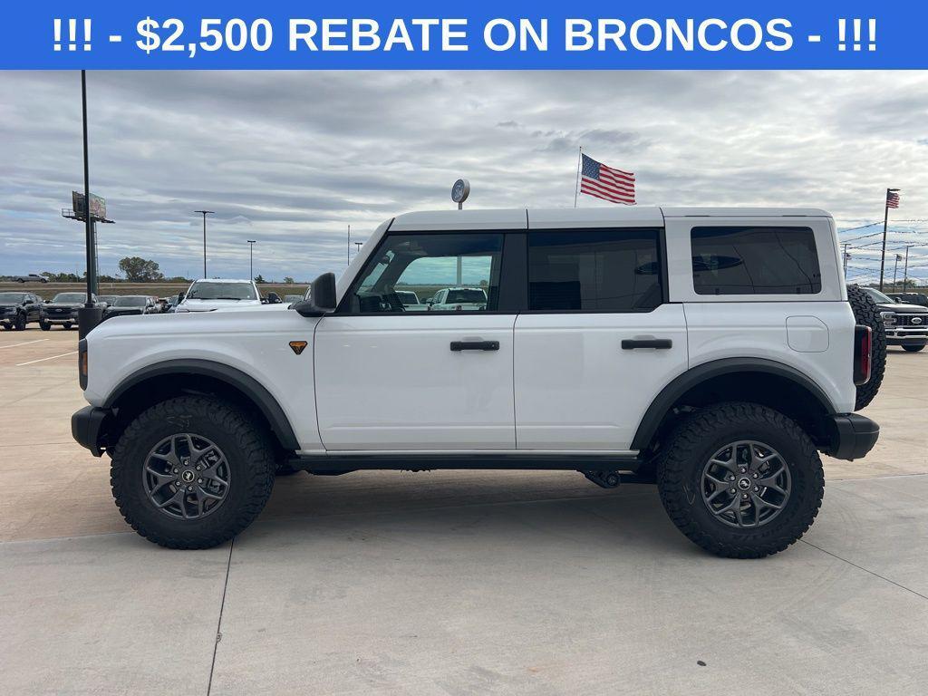new 2025 Ford Bronco car, priced at $58,190