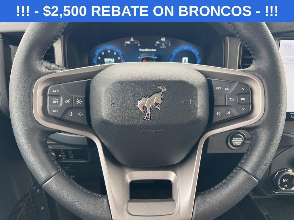 new 2025 Ford Bronco car, priced at $58,190