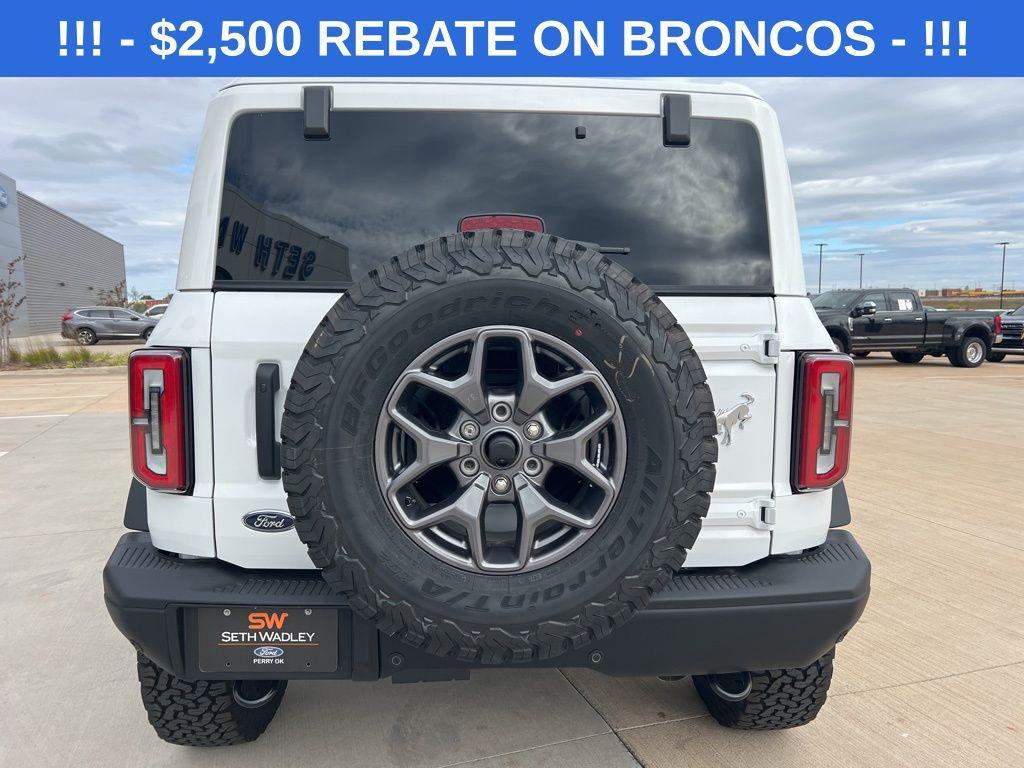 new 2025 Ford Bronco car, priced at $58,190