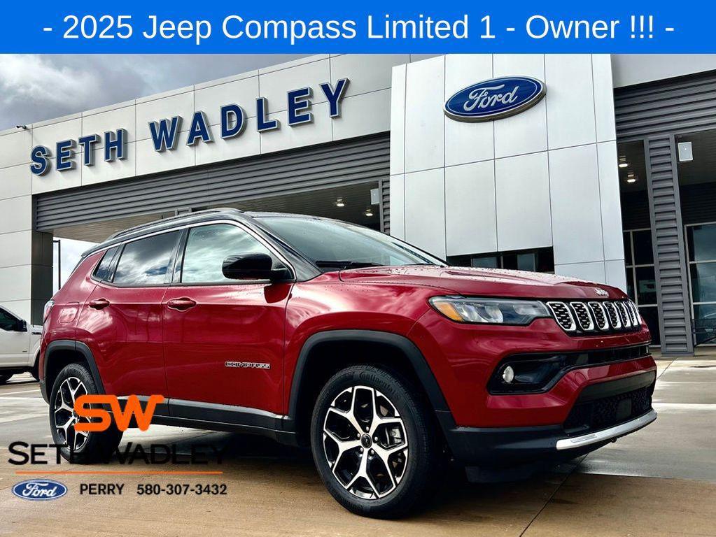 used 2025 Jeep Compass car, priced at $27,190