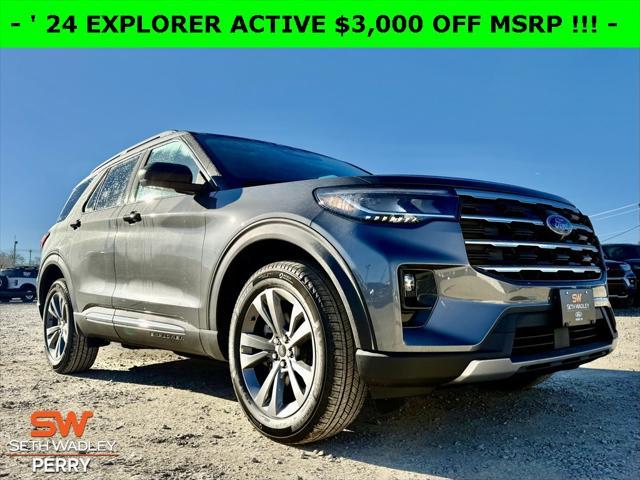 new 2025 Ford Explorer car, priced at $45,285