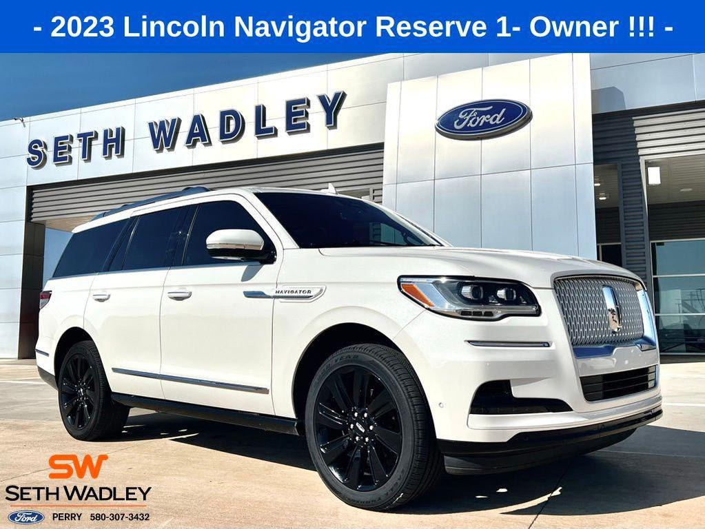 used 2023 Lincoln Navigator car, priced at $61,906